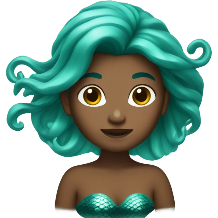 teal mermaid emoji