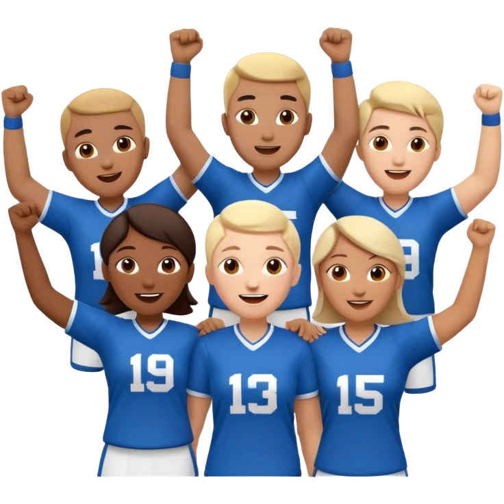 толпа 3д фото фанаты emoji