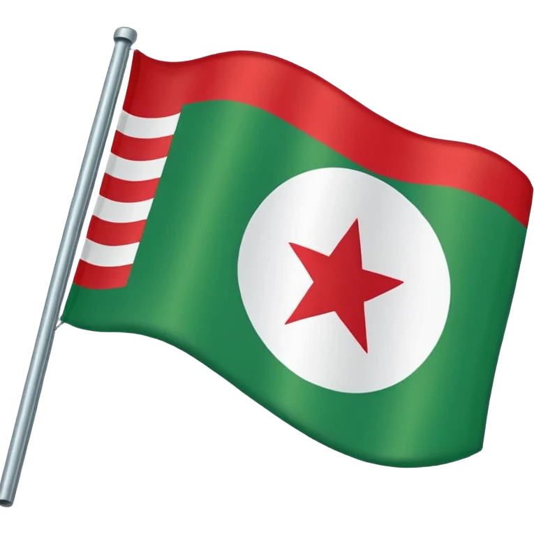 Tschetschenische Flagge  emoji