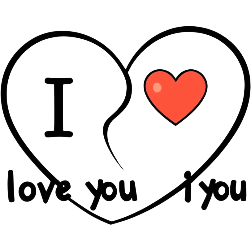 I love you  emoji
