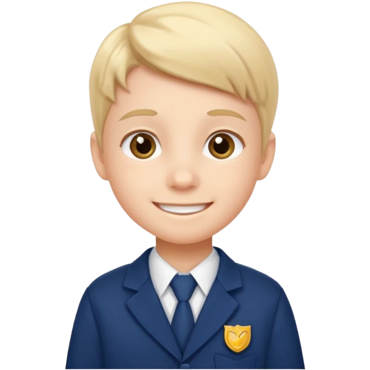 kid student School uniform emoji