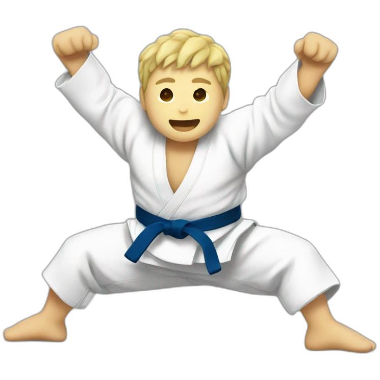 Judo emoji