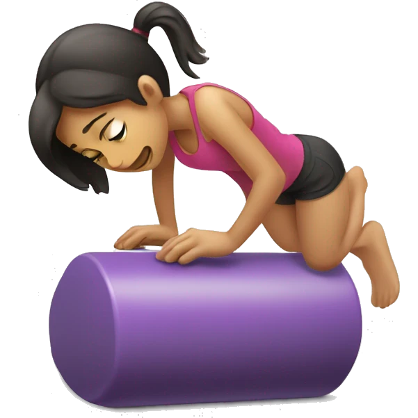 Girl pushups emoji