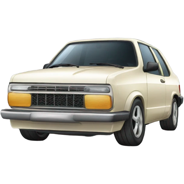 Tuned car emoji