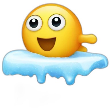 Patin à glace emoji