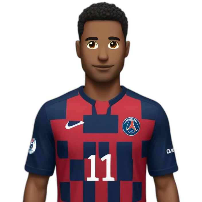 enzo-9-psg-shirt-back emoji