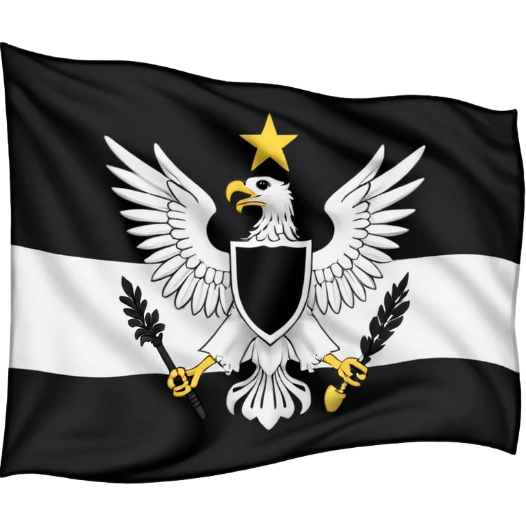 Prussia flag during Napoleonic war emoji