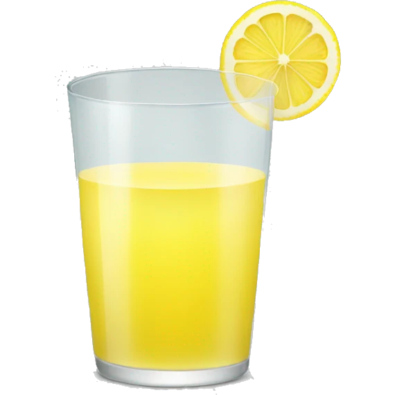 Lemon juice emoji
