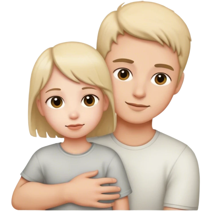 Person with little person on shoulder emoji