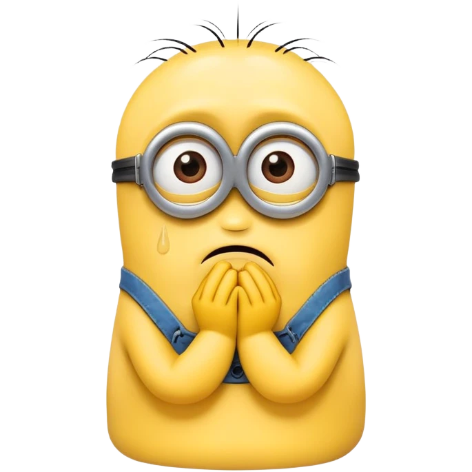 sad minion emoji