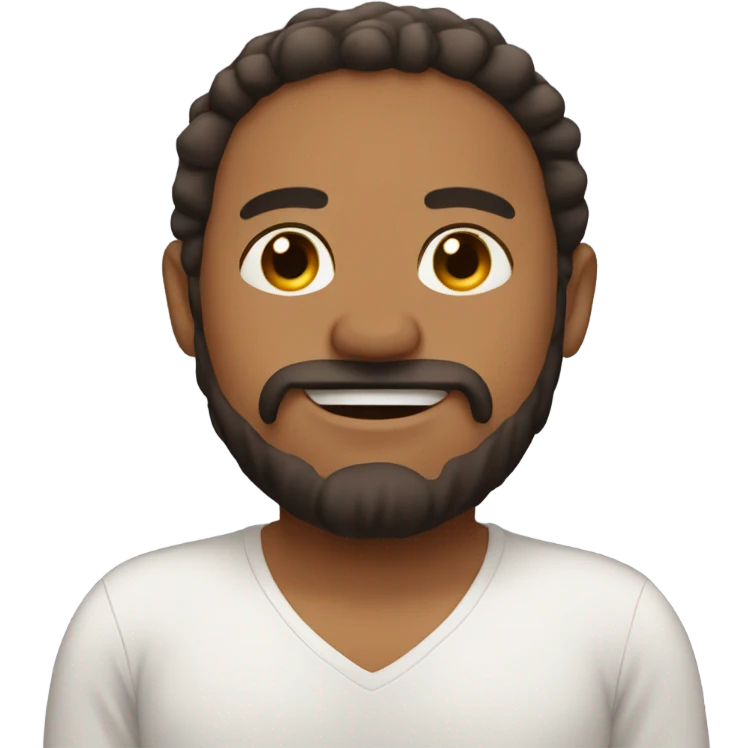 Pregnant hairy man emoji