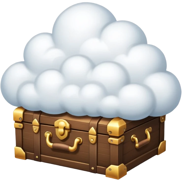 cloud chest emoji