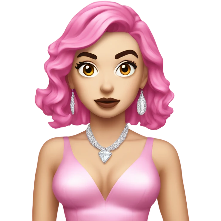 Charli xcx pink diamond  emoji