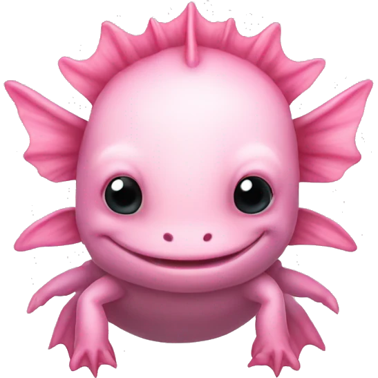 pink axolotl emoji