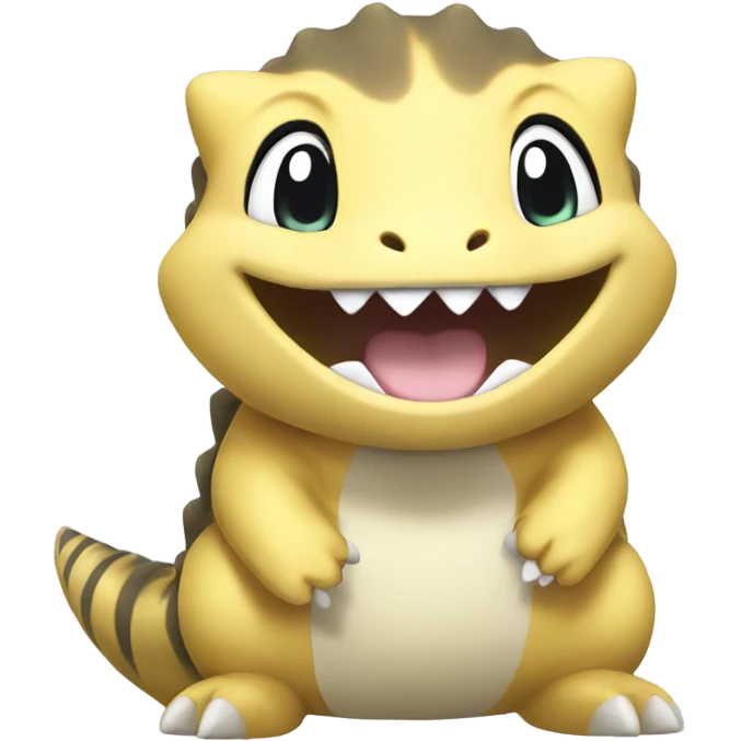 Sandshrew laughing  emoji