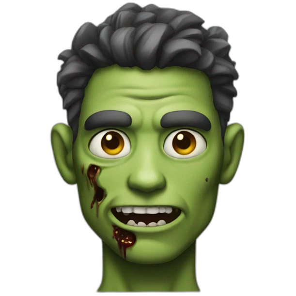 zombie hot guy emoji