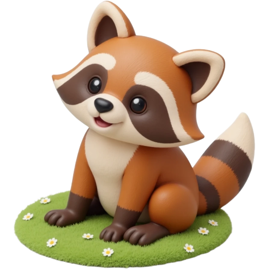 cute raccoon emoji