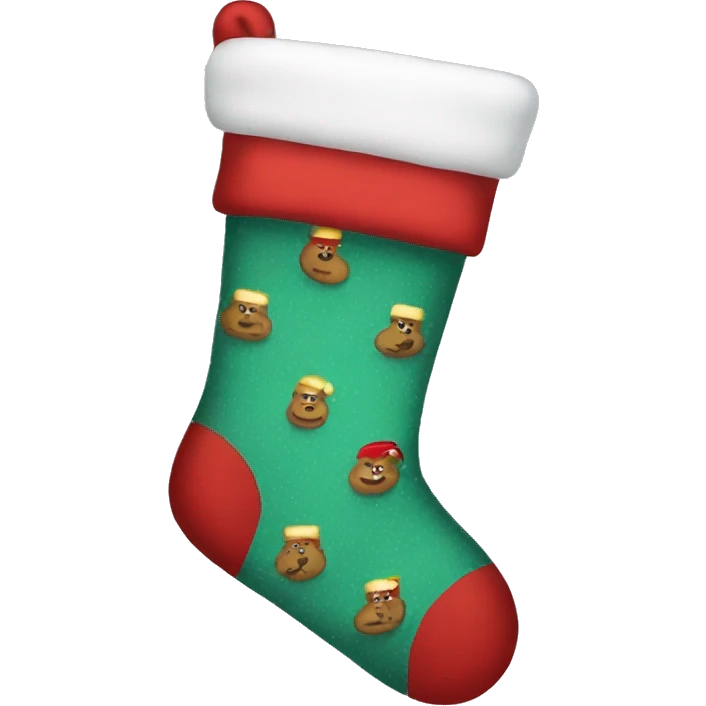 Christmas socks emoji