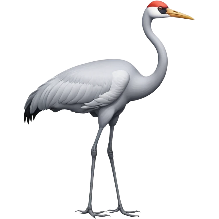  bird crane flies emoji