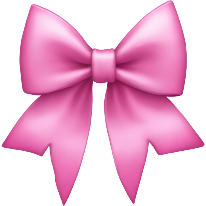 pink coquette bow emoji