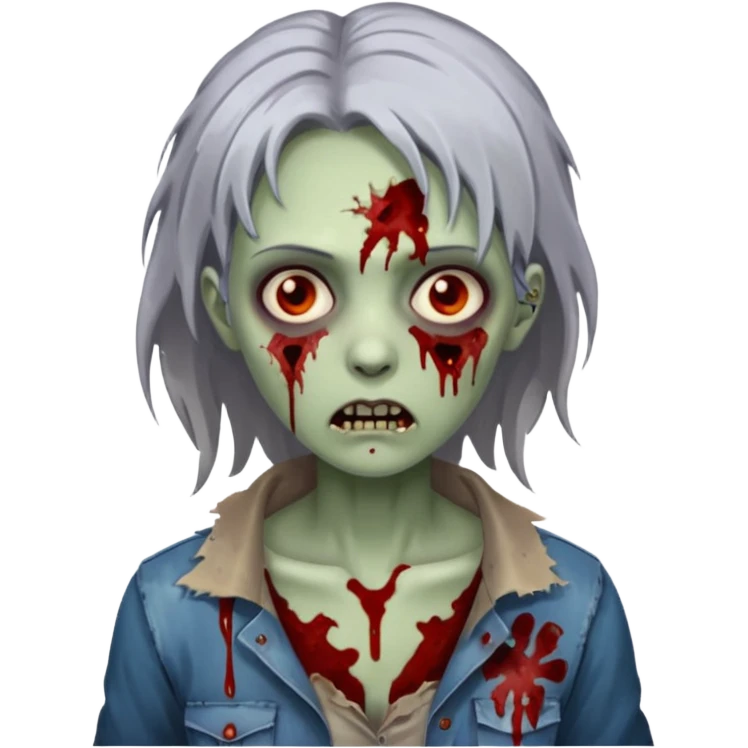 mulher zumbi emoji