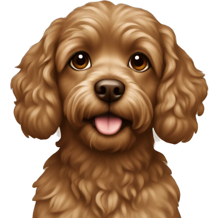 Brown havapoo emoji