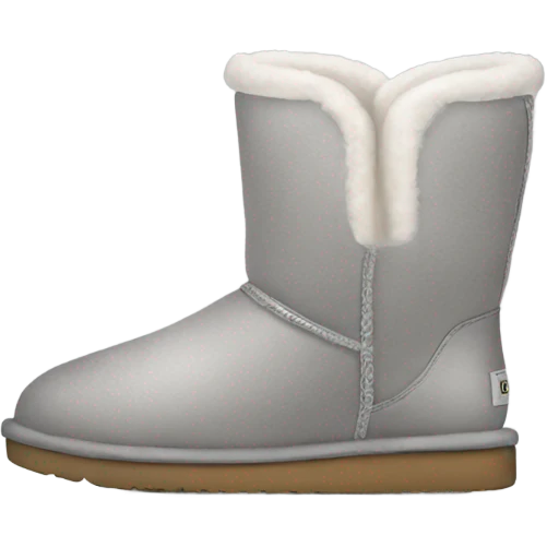light grey uggs emoji