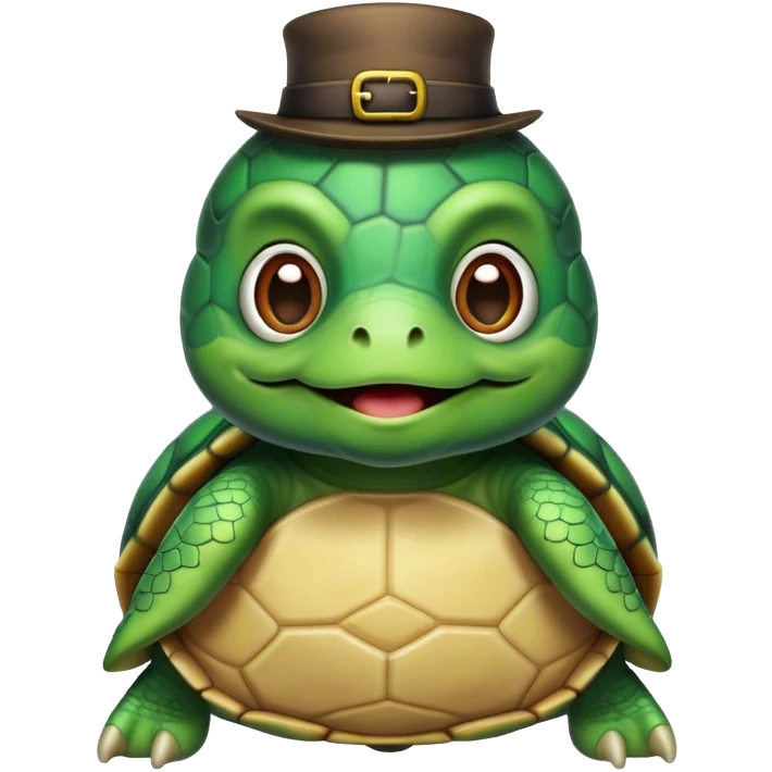 Turtle with beard emoji