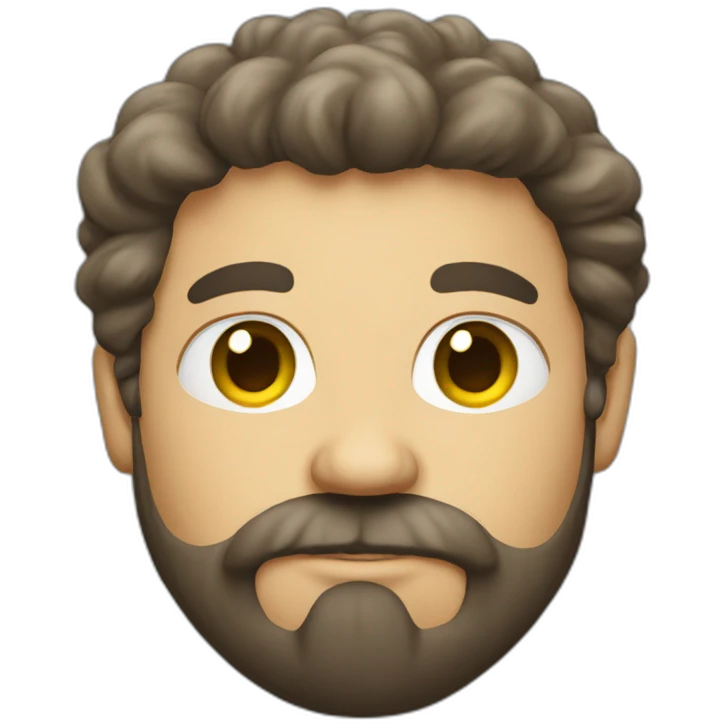 really hairy boss man emoji