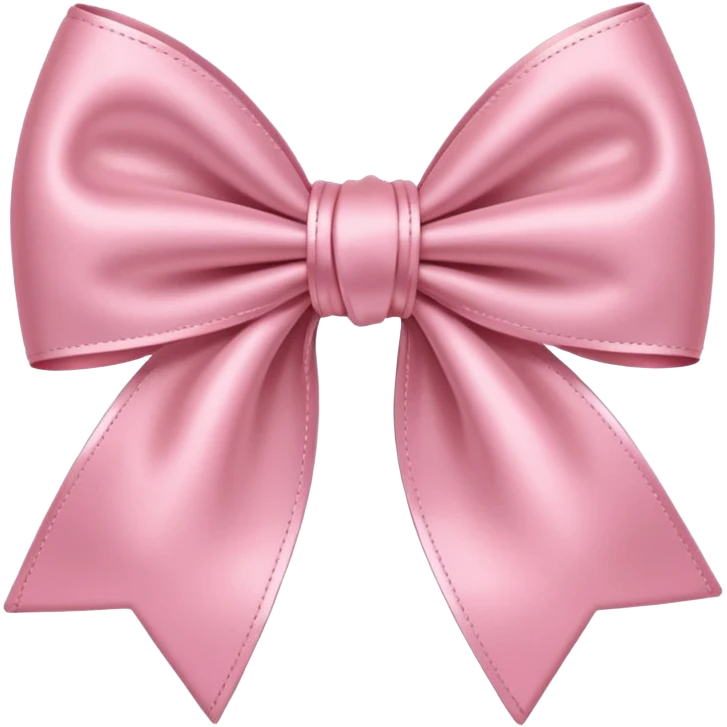 light pink bow emoji