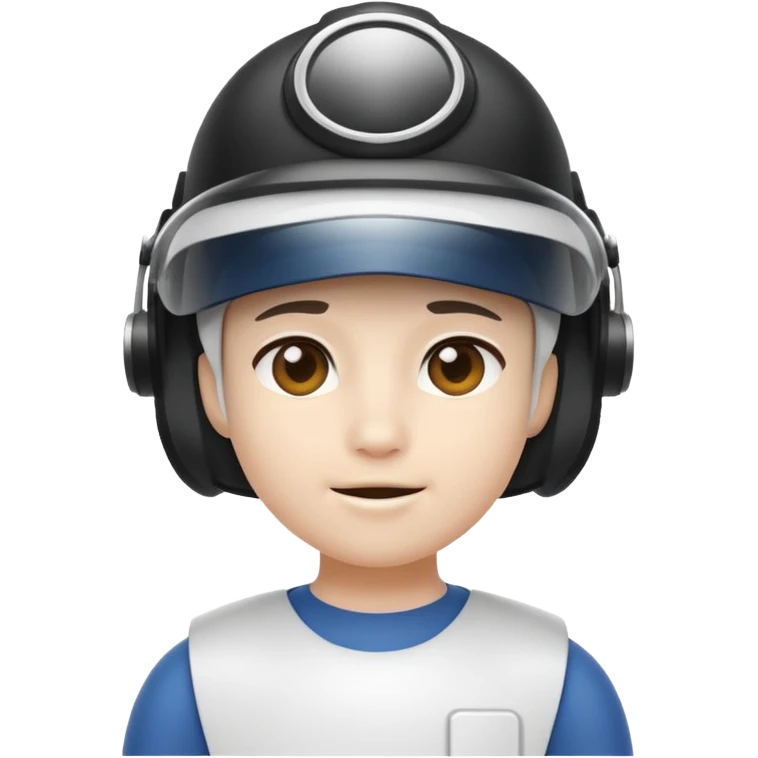 creame un emoji  de amog us con un visor emoji