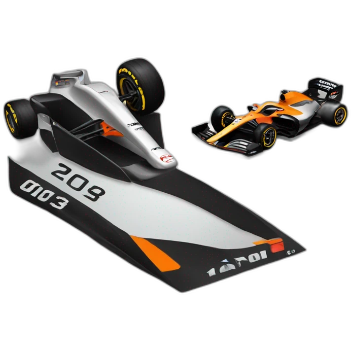 Formule 1 Mclaren 2023 emoji