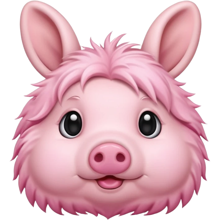 Can you do a mix of a bunny and a pig emoji