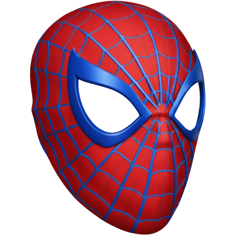 Spiderman mask without background  emoji