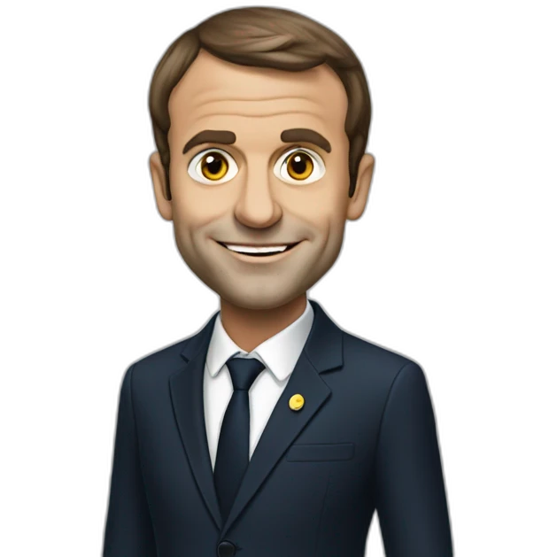 Emanuel Macron  emoji