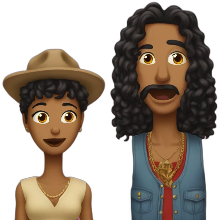 Menace santana et soprano emoji