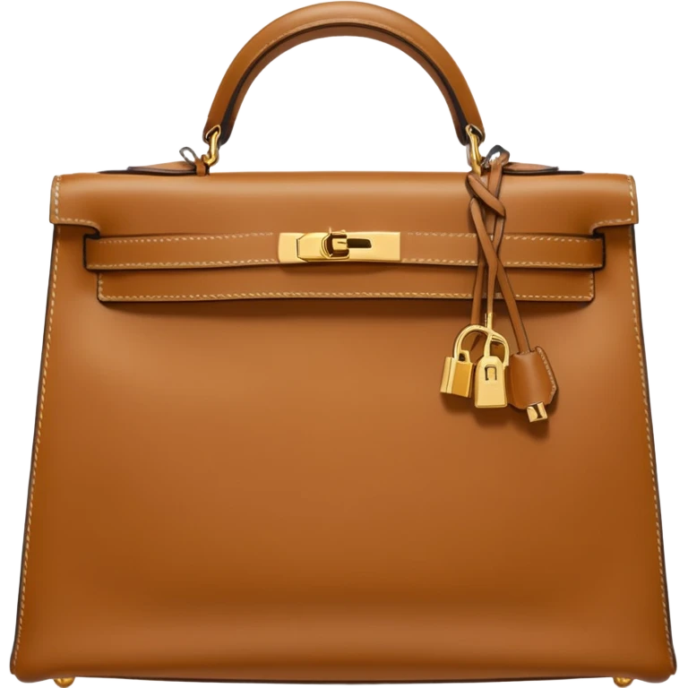 hermes kelly tan color bag  emoji