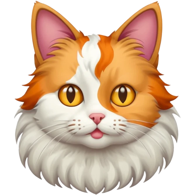 a stinky cat emoji