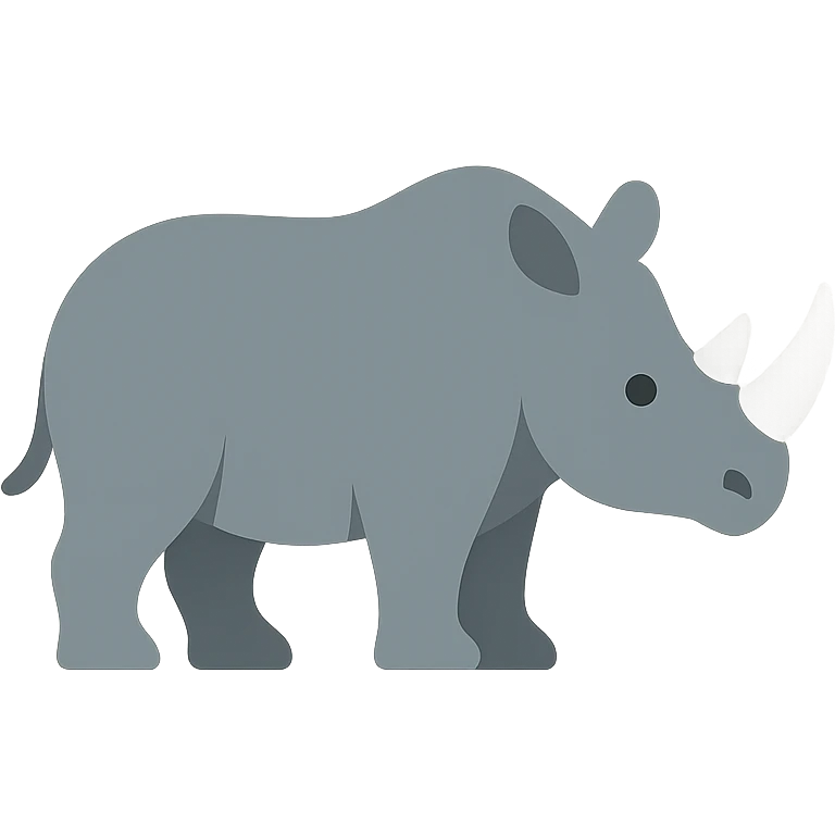 Rhino emoji