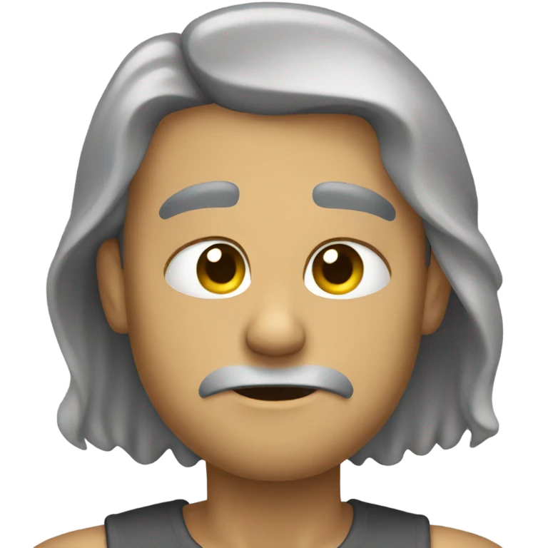 Feeling heavy emoji