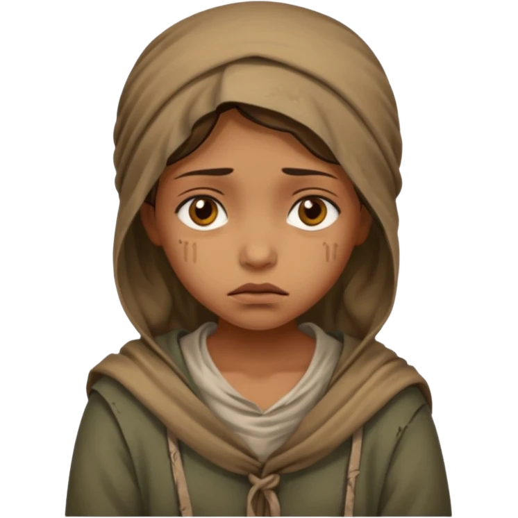 beggar girl emoji