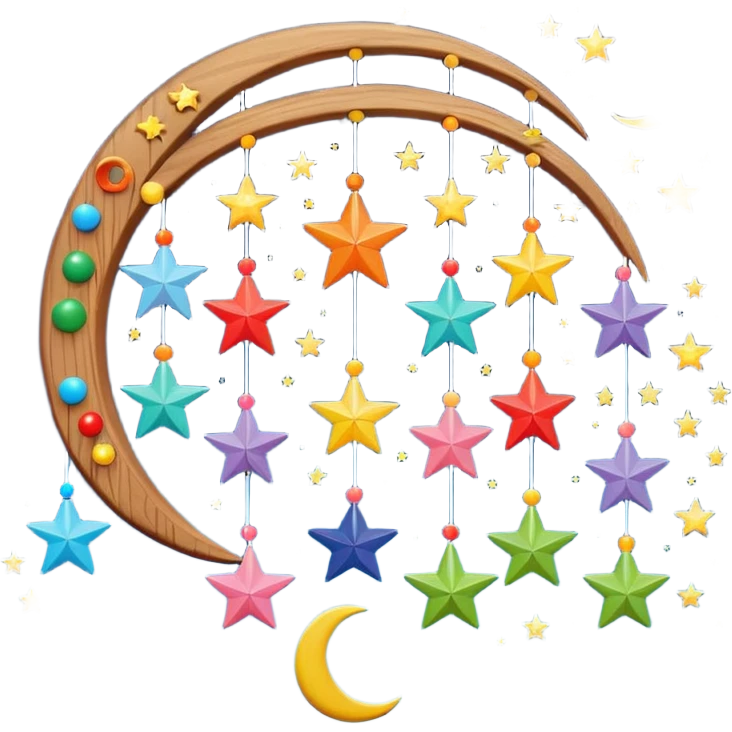 baby Hanging mobile  emoji