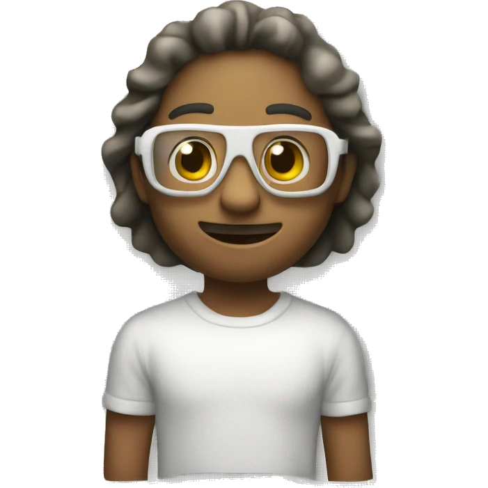 iPhone 15 pro white emoji