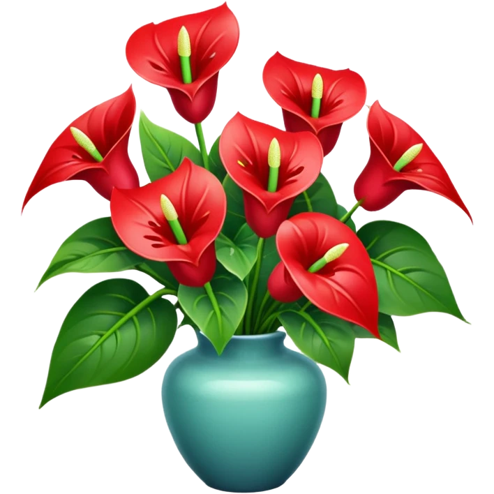 orchidee - sonnenblume - anthurienstrauss - ohne blumenvase emoji