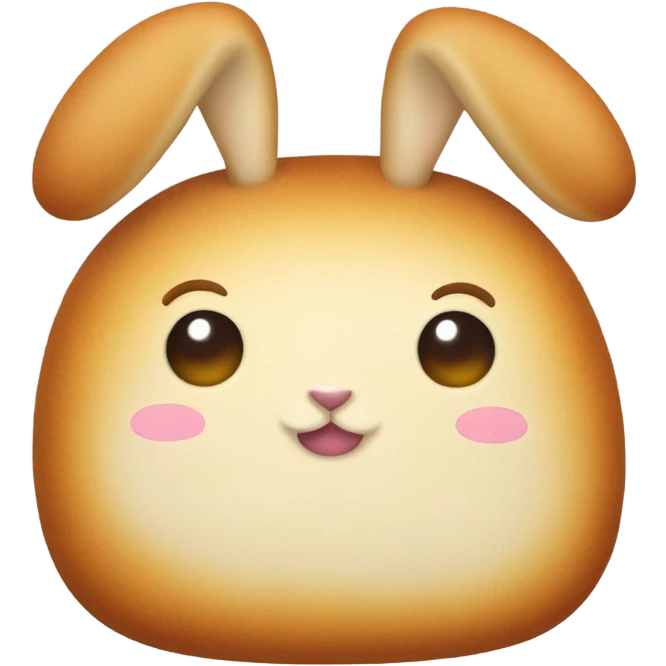 Bunny bread emoji