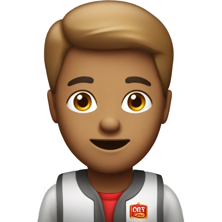 serveur de fast food emoji