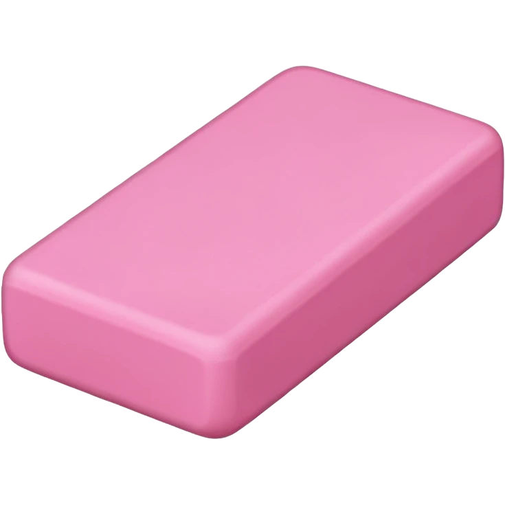 pink eraser emoji