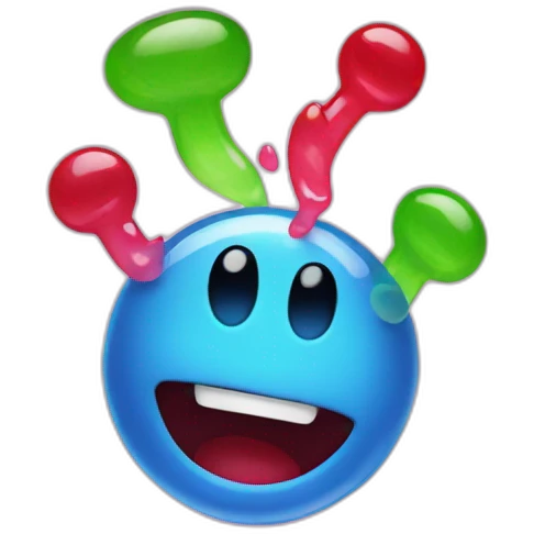 Gummy beat emoji