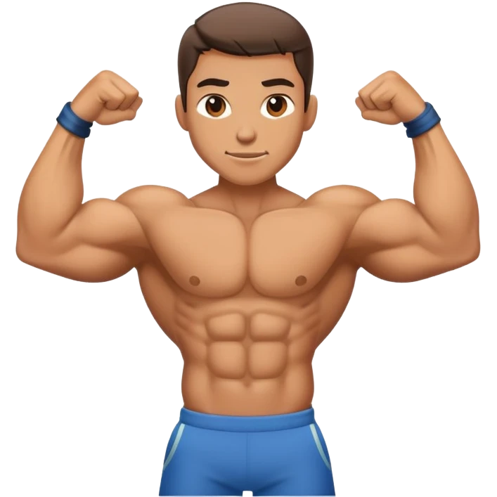 Flexing emoji