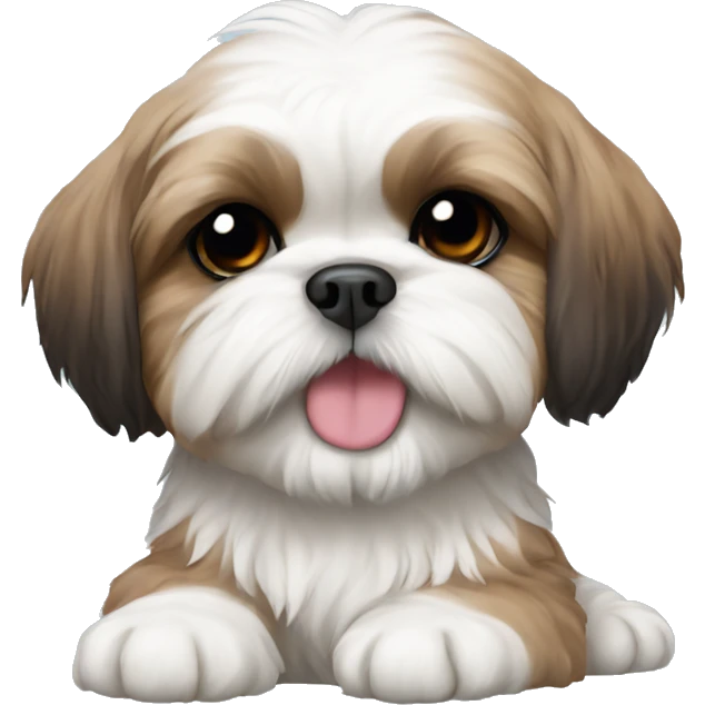 Shih tzu puppy emoji